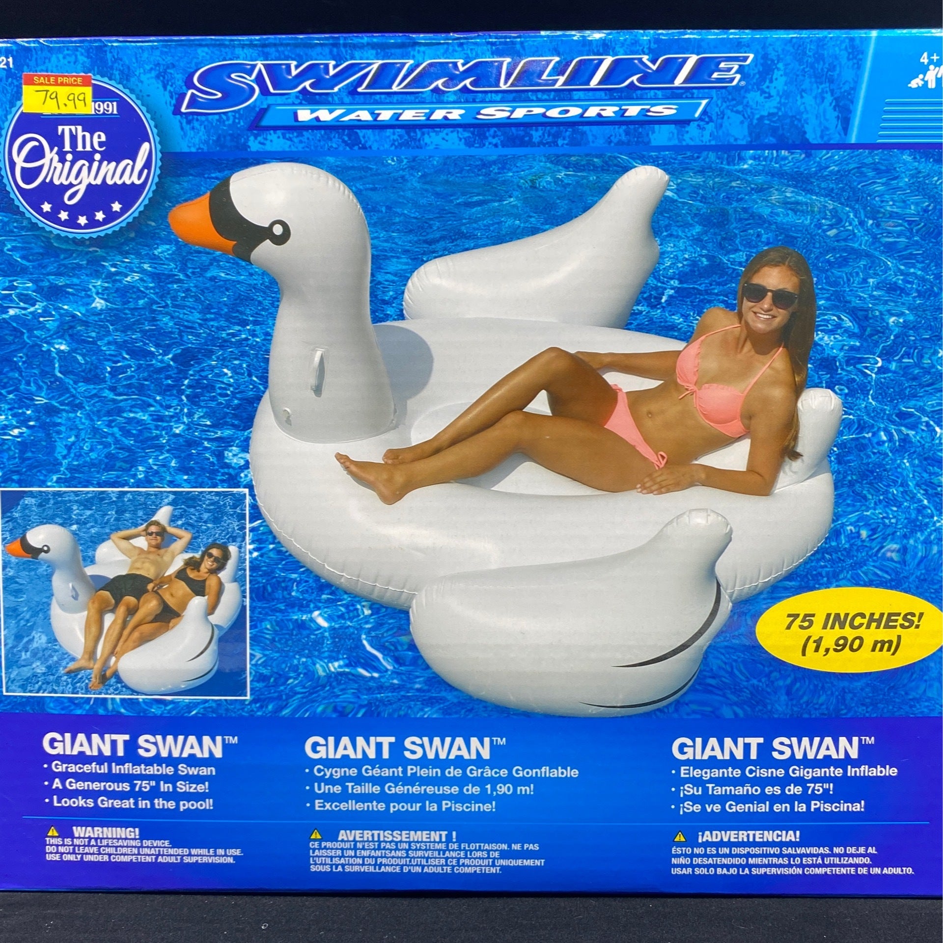 Giant inflatable swan clearance